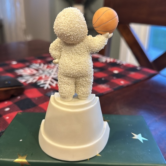 Department 56 “Crazy About Hoops” Snowbaby Figurine - Picture 2 of 4